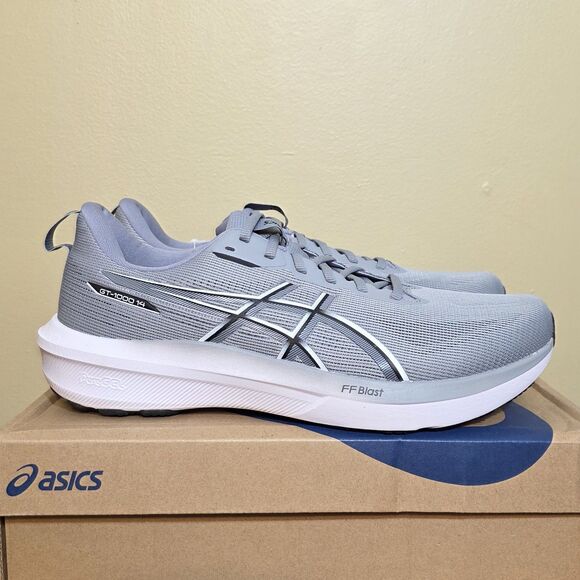 ASICS GT-1000 14 Extra Wide Running Shoes Grey 1011C076-020 Men\'s Size 12.5 4E main image 7